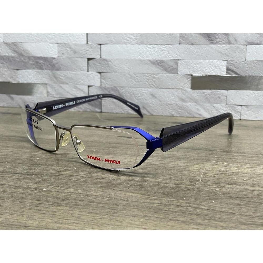 ALAIN MIKLI Eyeglasses Frames Mikli ML1021 0043 53-17-135 Matte Blue